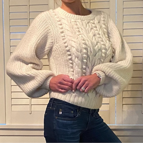 Eleven Six baby alpaca and merino knit sweater - Picture 4 of 11